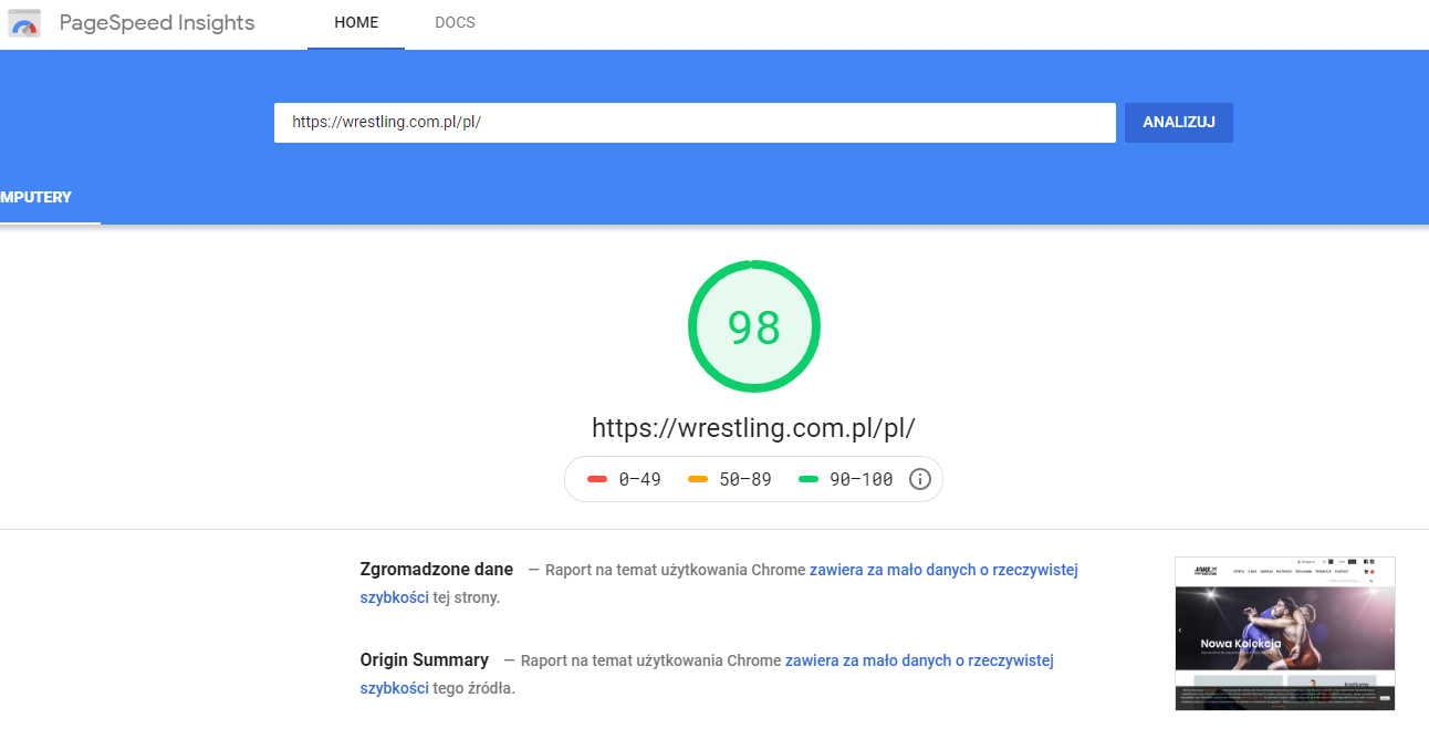 optymalizacja prędkości PrestaShop
