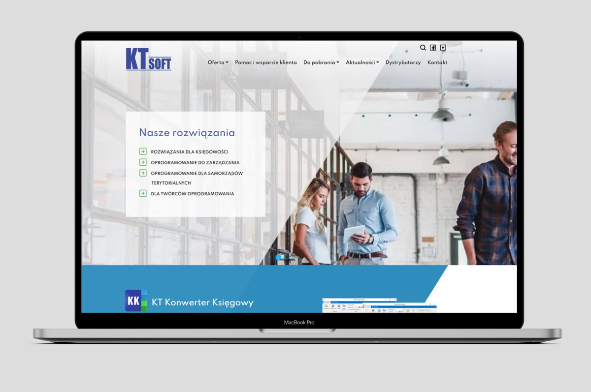 serwis typo3 10 wdrożenie design kt soft